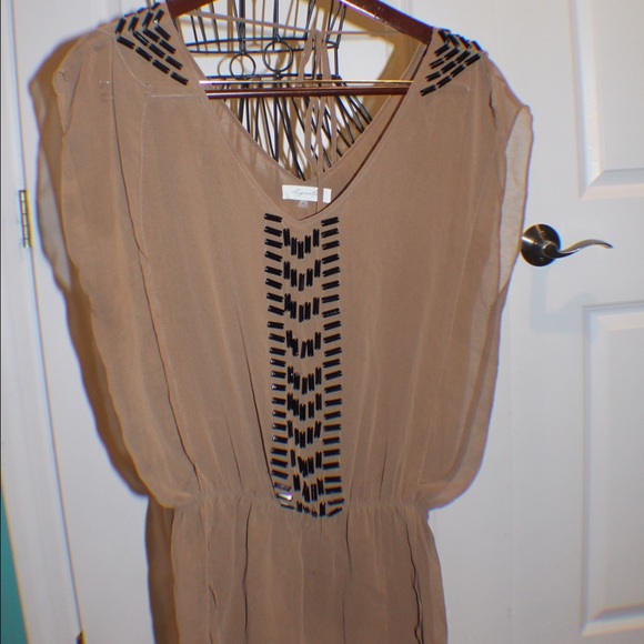 Trendy beaded blouse