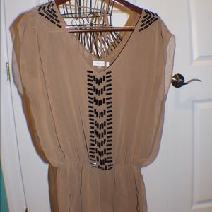 Trendy beaded blouse