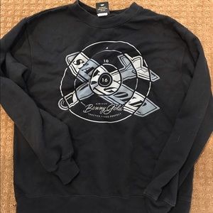 Black benny & Gold pull over sweater