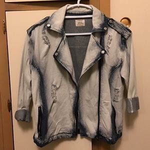 Mango MNG oversize denim jacket