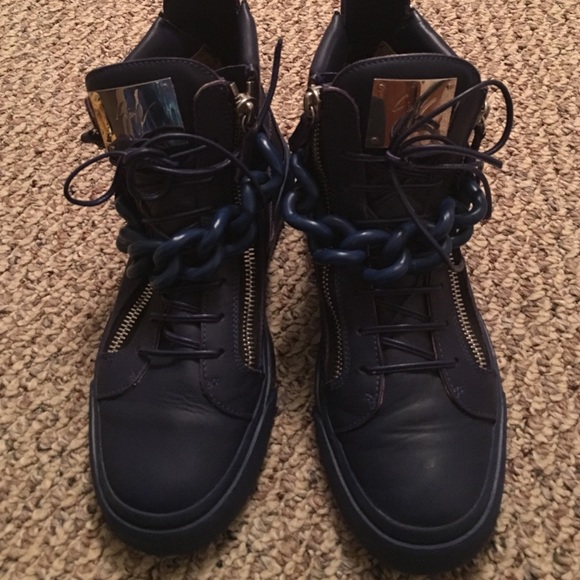 2 pair of Men's Guiseppe Zanotti Sneakers