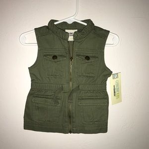 Genuine Kids infant army vest 12M. NWT