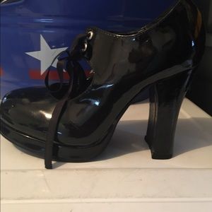 Black costume heels