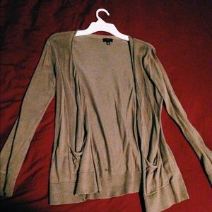 olive green cardigan