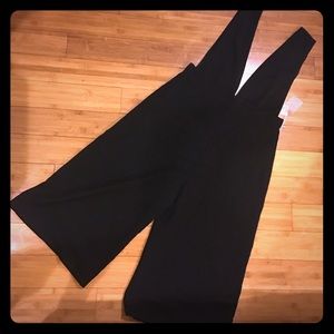 Wide ankle length pantsuit