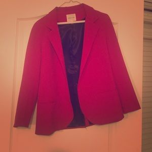 Red blazer