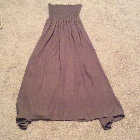Show me your mumu taupe maxi skirt/dress SM/MED