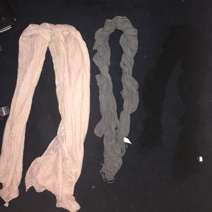 Three scarves
