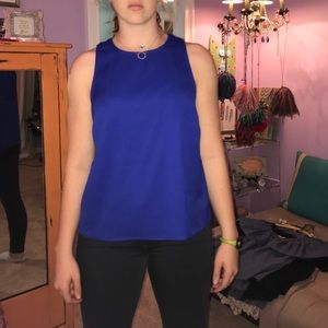 royal blue tank top