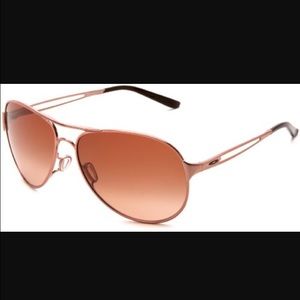 Oakley Caveat Rose Gold w/ VR50 Brown Gradient