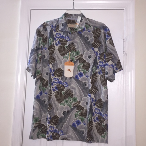 Tommy Bahama Hawaiian button down shirt