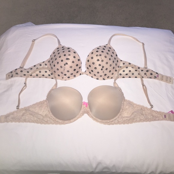 2 VS Pink Bra Set