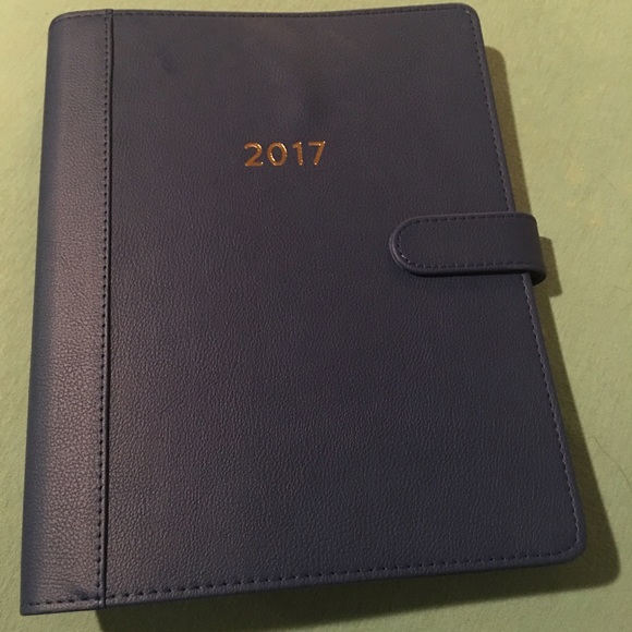 Faux leather 2017 planner