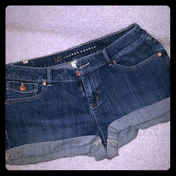Pants - Lauren Conrad Denim Shorts