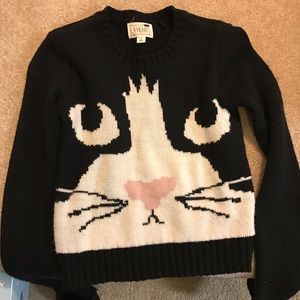 L.A. Hearts cat sweater