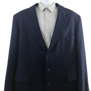 Marks & Spencers Navy Blue Men's Blazer 50M