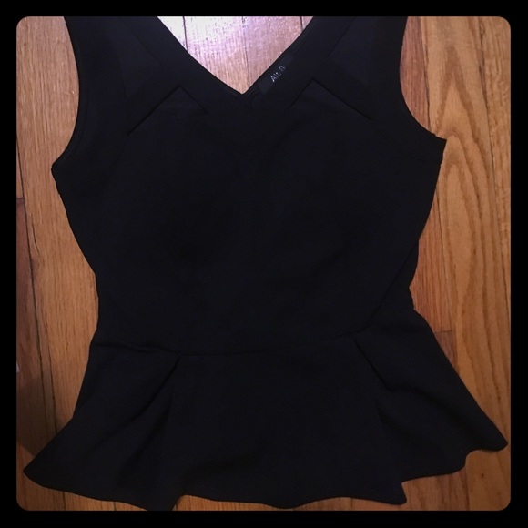 Pelham Black Cutout Top