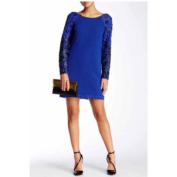 Soiéblu | Embellished long sleeve dress