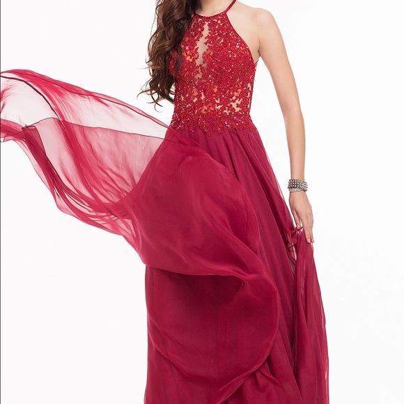 Glamunion Wine Dress