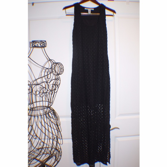 Embroidered maxi dress
