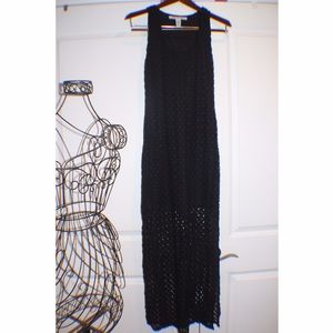 Embroidered maxi dress