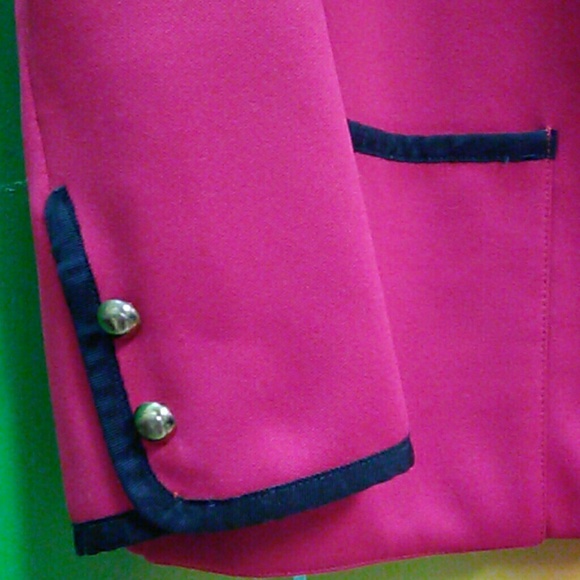 Givenchy Jackets & Coats 97 Womens Givenchy Hot Pink With Black