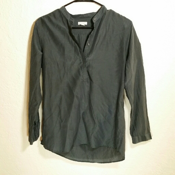 Gap Blue Green Blouse NWOT