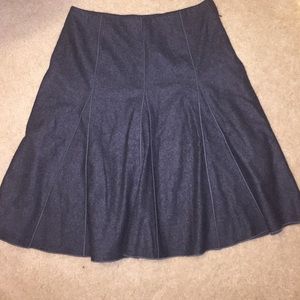 A-Line Wool Midi Skirt💫