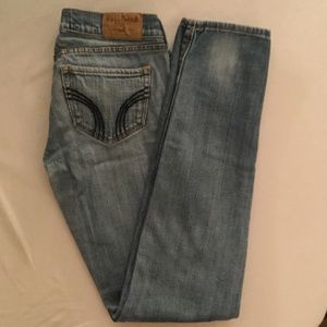Hollister ocean side super skinny jeans