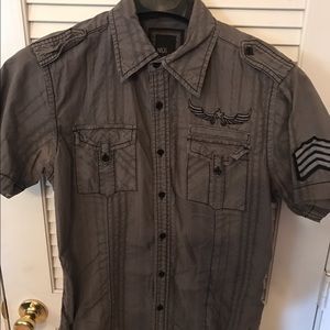 BKE from The Buckle short sleeve button up