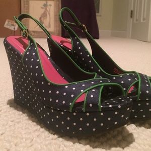Lilly Pulitzer wedges