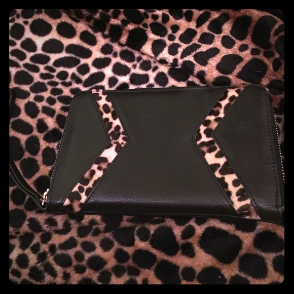 Silpada Leather Wallet/ Wristlet
