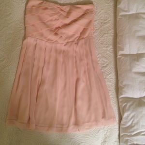 Light pink cocktail dress from Express