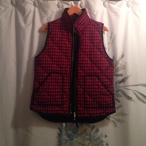 💯 J Crew Houndshooth Vest
