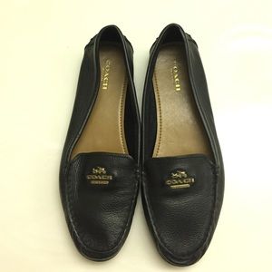 Black Coach Driving Loafers