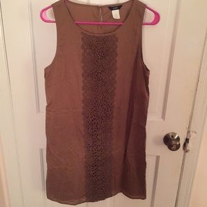 Brown J.crew Shift Dress