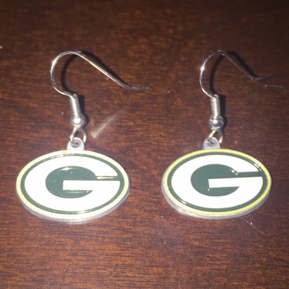 Green Bay Packer Earings