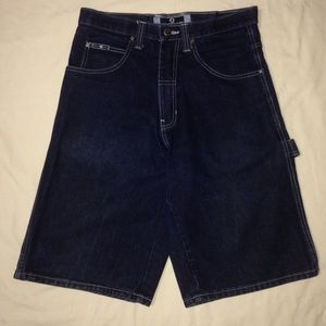 Dark Blue South Pole Shorts