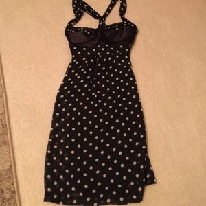 Guess Jeans polka dot bustier dress. Sz s.