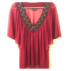 Beautiful maroon shirt