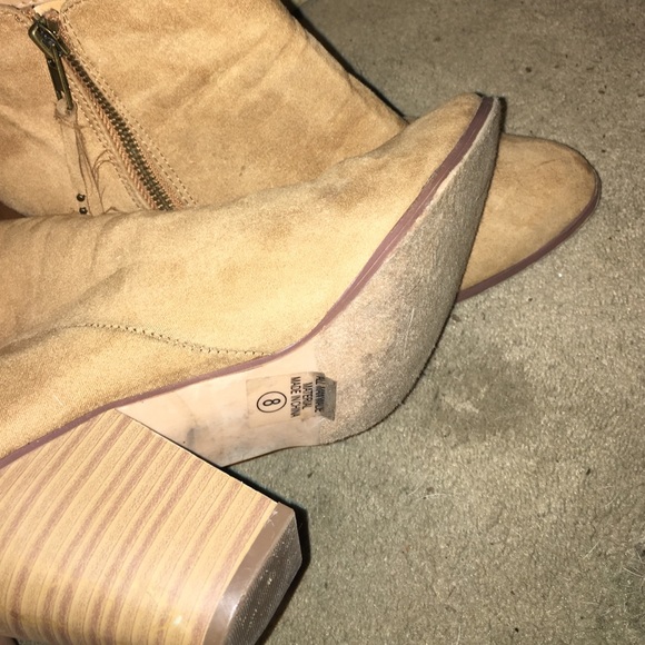Charlotte Rouse Tan Booties - Picture 4 of 4