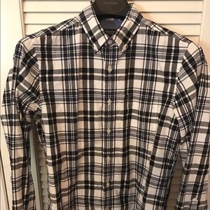 American Eagle L/S plaid dress shirt