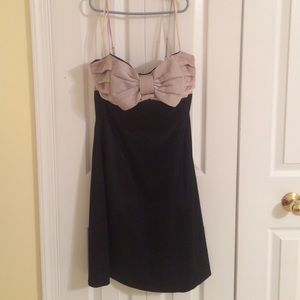 Black cocktail dress