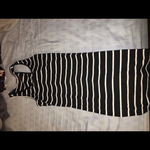 Black and white dress