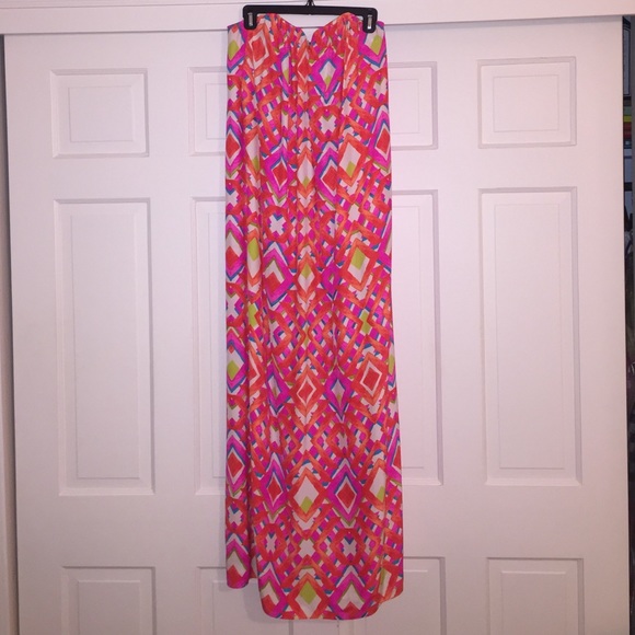 Alice and Trixie Silk Maxi Dress