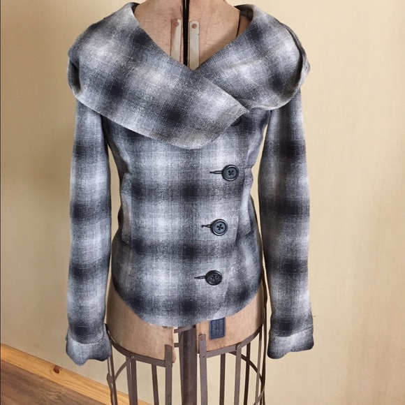 BDG Plain Wool Coat