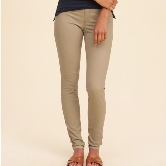 Hollister super skinny jeans, khakis