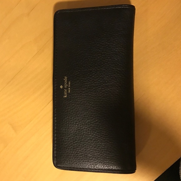 Kate spade soft leather large Stacy wallet