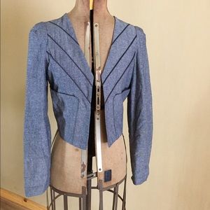 Luca Couture Chambray Blazer