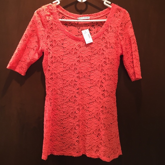 Lace 3/4 sleeve top